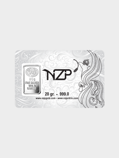 20 Gram Külçe Gümüş