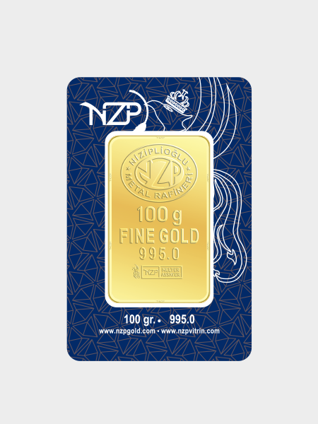 100 Gram Külçe Altın