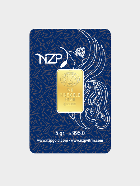 5 Gram Külçe Altın